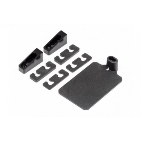 D413 - Servo/Receiver Mount Set HB112754