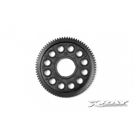 F1 Composite Spur Gear - 78T/64P