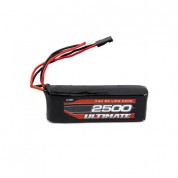 Ultimate Racing accu 2500Mah 7.4V 2S plat (prise JR) UR4451