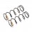 D817 Gold ressort amort. 68mm