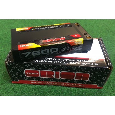 TEAM ORION Ultimate Graphene HV Lipo 7600 3.8V 120C ORI14500