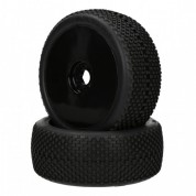 PERFORMA SOFT Khaos Mounted Tire (Red Compound/Carbon Wheel/1:8 Buggy)