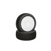 HB RACING HB Khaos Mounted Tire (Pink/White)