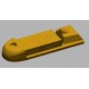 B RACING CO-1 Aero-Pack for 1:8 Off-Road Truform(Front nose, front scoop, 4 attachable side fins) HB204789