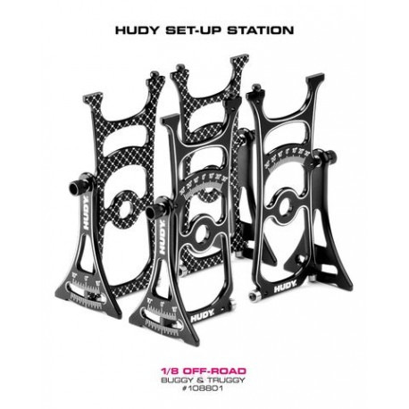 Banc réglages TT 1/8 hudy 108801