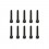 3x14 cyl. 6 pans acier (10)