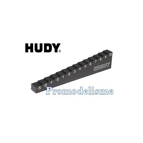 Câle réglage Hudy -3mm à 10mm 107712