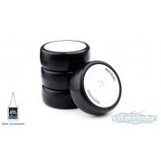 Volante V5 1/10 TC 28CP Indoor Carpet Rubber Tire Pre-glued 4pcs 