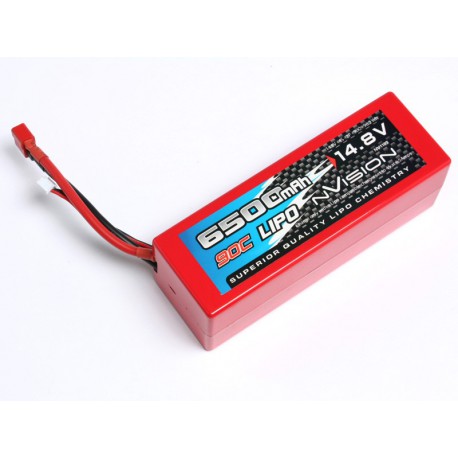 nVision Fact. Pro Lipo 6500 90C 14.8V 4S Deans NVO1103