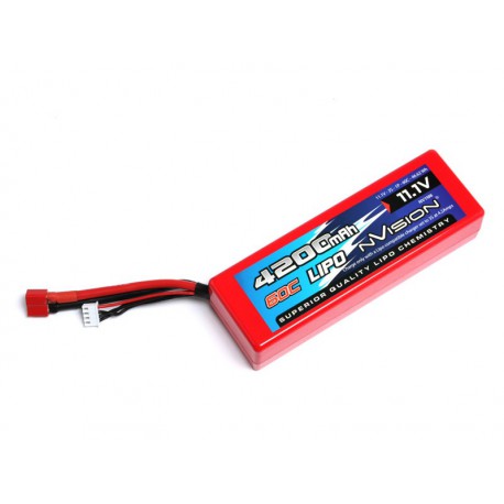  nVision Racing Lipo 4200 60C 11,1V 3S Deans NVO1106
