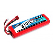 nVision Sport Lipo 3700 45C 7,4V 2S Deans NVO1110