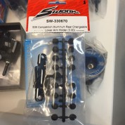 SWORKz S350  Alu.  Rear Changeable Lower Arm Holder (3.0D) SW-330670