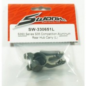 SWORKz Series S35 Comp. Alu. Rear Hub Carry (L) (1) SW-330651L