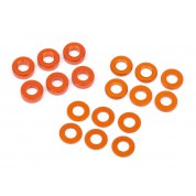 PRO 5/D413 -  WASHER SET 3X6MM (0.5MM/1.0MM/2.0MM/ORANGE/6PCS) HB112797