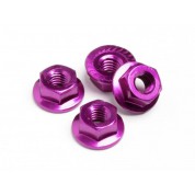 M4 Ecrou Serrated (Violet/4pcs) HB61092