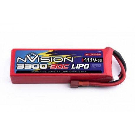 nVision LiPo 3s 11,1V 3300 30C  NVO1812