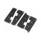 D413 - Susp. arm cover set (Carbon graphite) HB112803