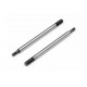 D413 - Axe amort. avant 3x88mm (silver/2pcs)