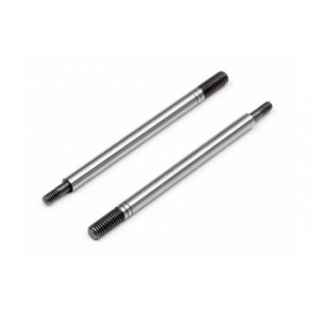 D413 - Axe amort. avant 3x88mm (silver/2pcs)