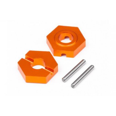 D413 - Alu. Hex Hub 12MM (FRONT/2PCS) HB112744